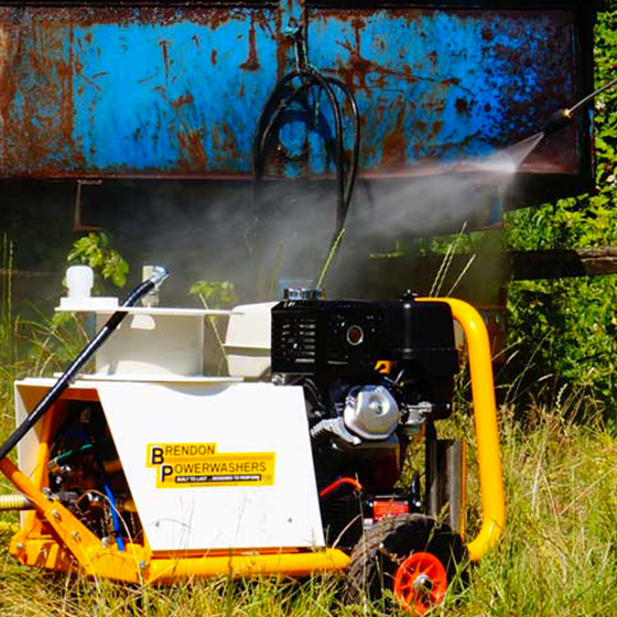 Trolley Mounted Petrol Washer Image 4