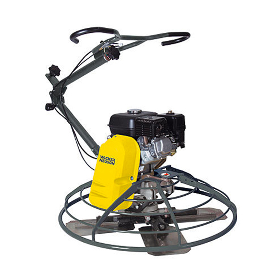 Power Trowel / Float with Pan Image