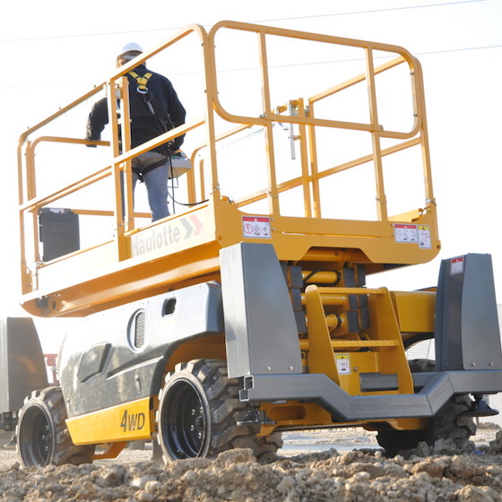 12m Diesel All-Terrain Scissor Lift Image 2
