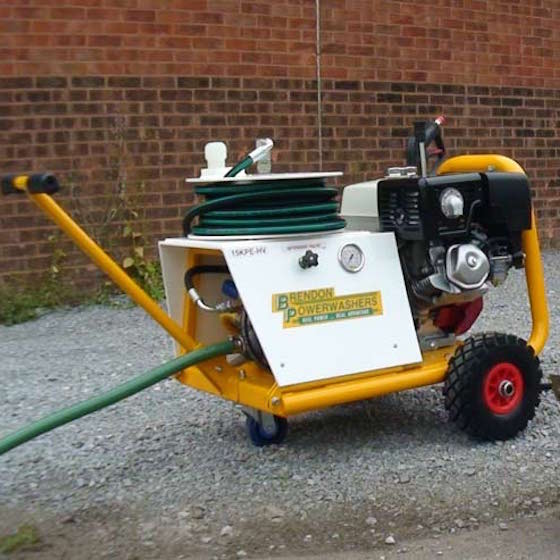 Trolley Mounted Petrol Washer Image 2