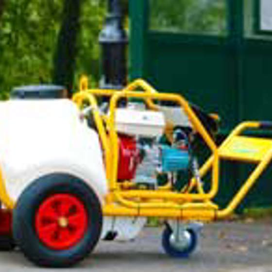 Trolley Mounted Mini-Bowser Petrol Washer Image