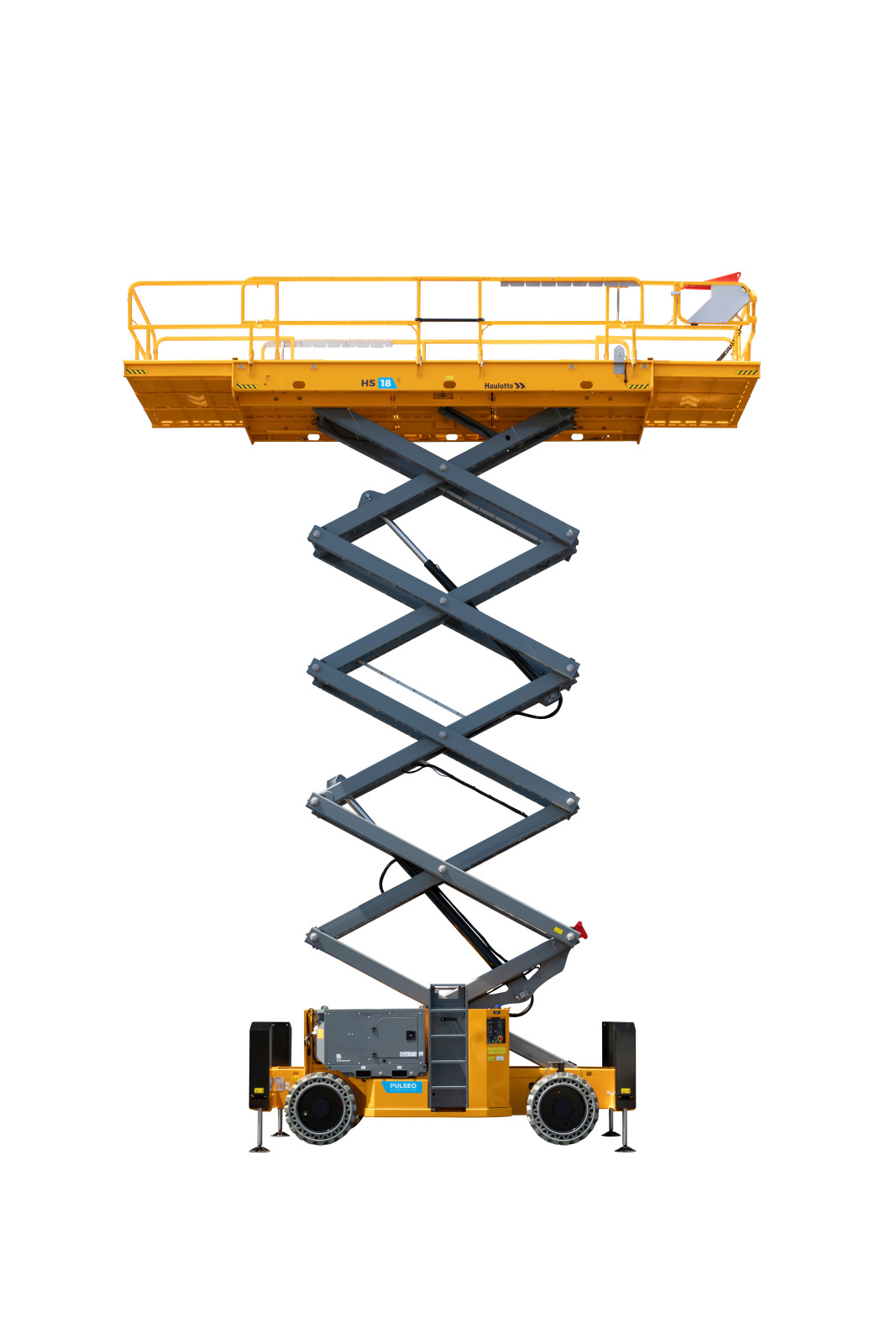 18m Hybrid Off-Road Electric Scissor Lift Image 2