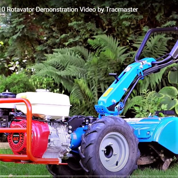 Garden Rotovator Product Demonstration