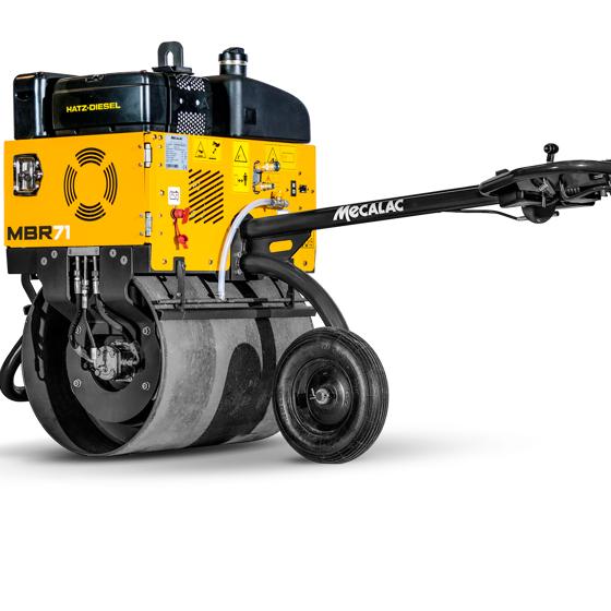Mecalac MBR71 Pedestrian Roller Image