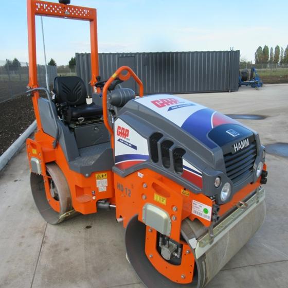 1200mm Ride-On Tandem Roller Image 1